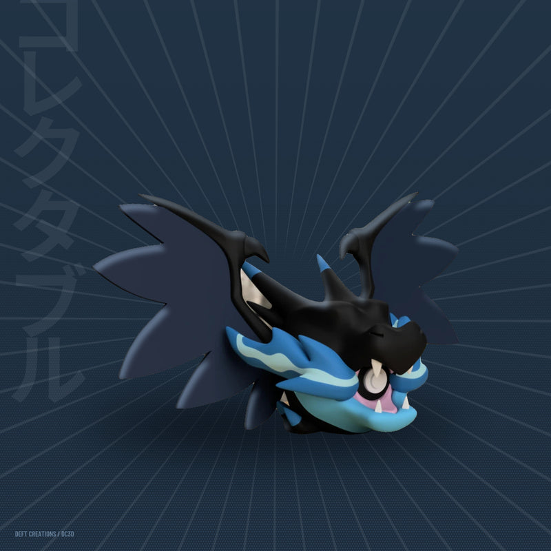 Mega Charizard X — 3D Printed Collectible