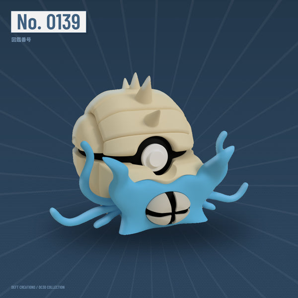 Omastar character ball — 3D printed collectible by Deft Creations (DC3D) · DC3D plate v4