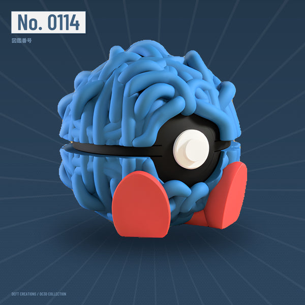 Tangela character ball — 3D printed collectible by Deft Creations (DC3D) · DC3D plate v6